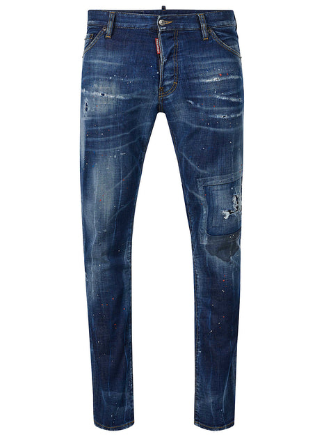 Dsquared2 Jeans - Patches - Dark Blue - S79LA0025 – Dabbous