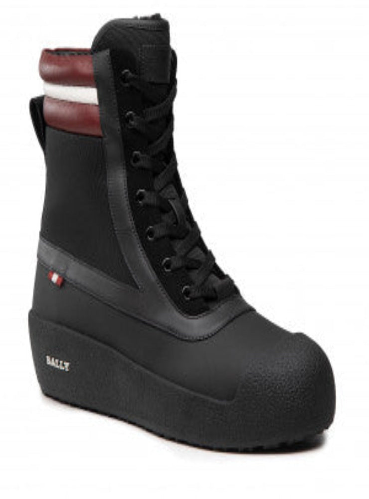 Bally Shoes - Calf Rubber Coated Boots - Black - 6239721