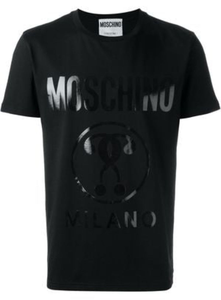 Moschino T-Shirt - Printed Logo - Black - AF006228