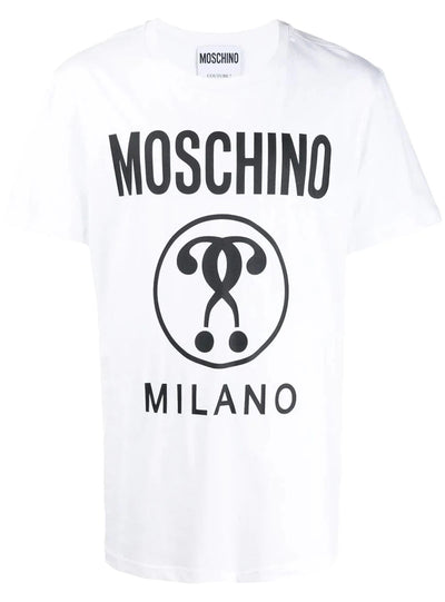 Moschino T-Shirt - Printed Logo - White - AF004188
