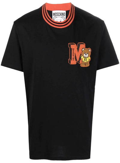 Moschino T-Shirt - Teddy Bear - Black - AF005725