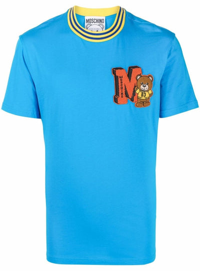 Moschino T-Shirt - Teddy Bear - Blue - AF005725