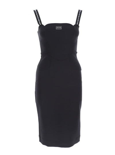 Versace Dress - Cady Bistretch - Black - 72HA0914