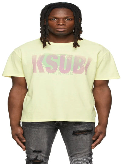 Ksubi T-Shirt - Kash - Yellow - 5000007159