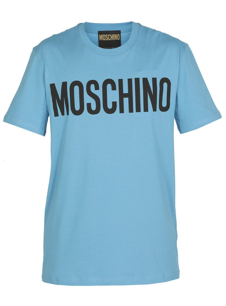 Moschino T-Shirt - Logo-Print - Blue - AF004351