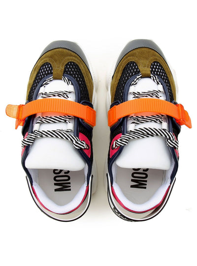 Moschino Shoes - Teddy Roller Skate Logo - Multi Color - MB15163G1BGJ300B