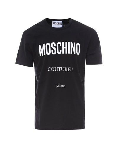 Moschino T-Shirt - Printed Logo - Black - AF006250