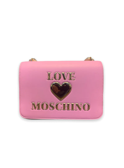Moschino Bag - Flap Big Logo Chain Large - Pink - JC4054PP1DLF0110