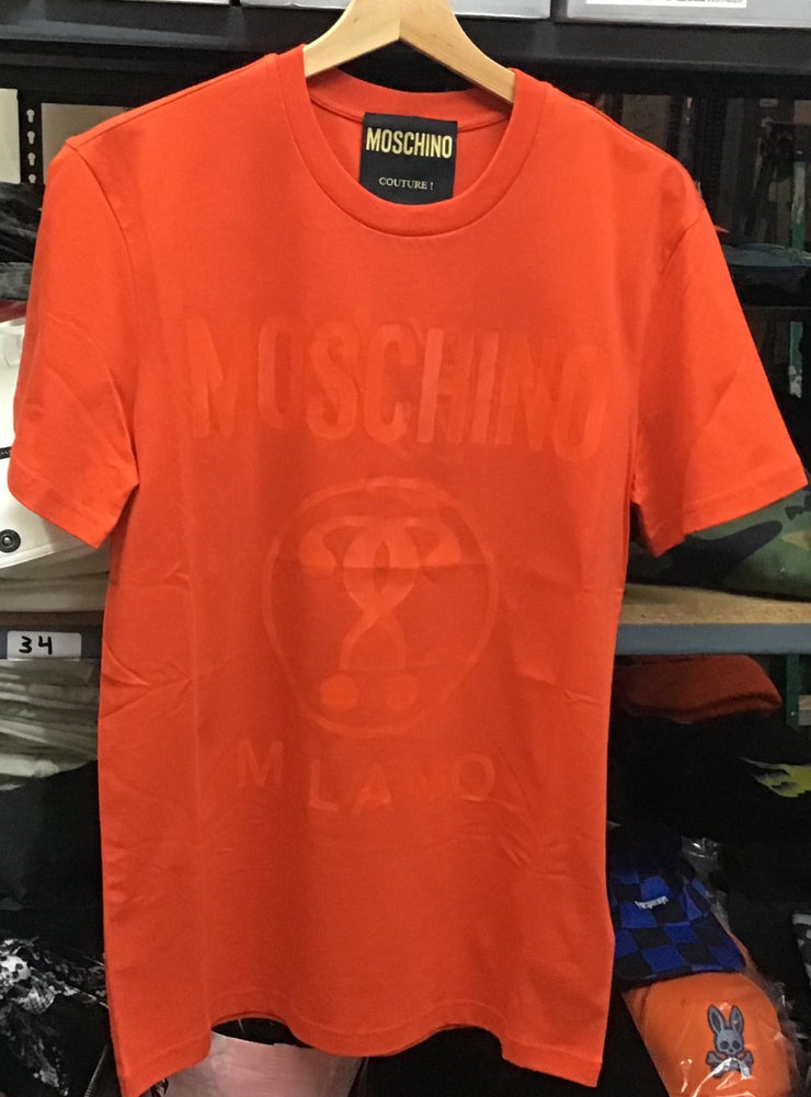 Moschino T-Shirt - Printed Logo - Orange - AF006228