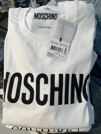 Moschino T-Shirt - Moschino Couture! - White - AF008365