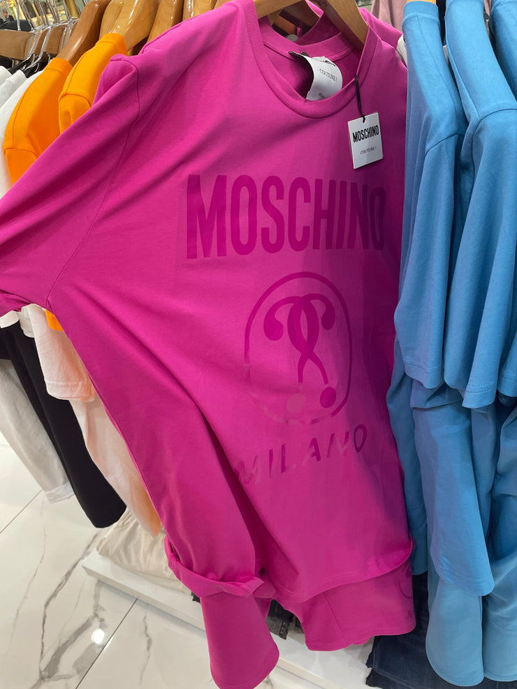 Moschino T-Shirt - Milano - Fuschia - AF004163