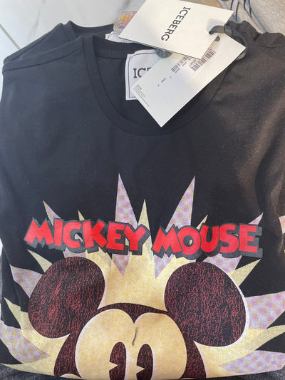 Iceberg T-Shirt - Mickey Comic - Black - F016 6301 9000