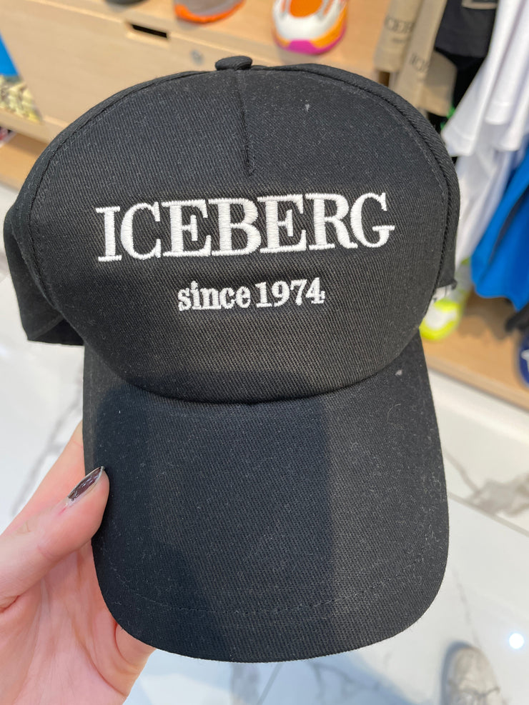 Iceberg Hat - Logo - Black - 7103 6920 9000