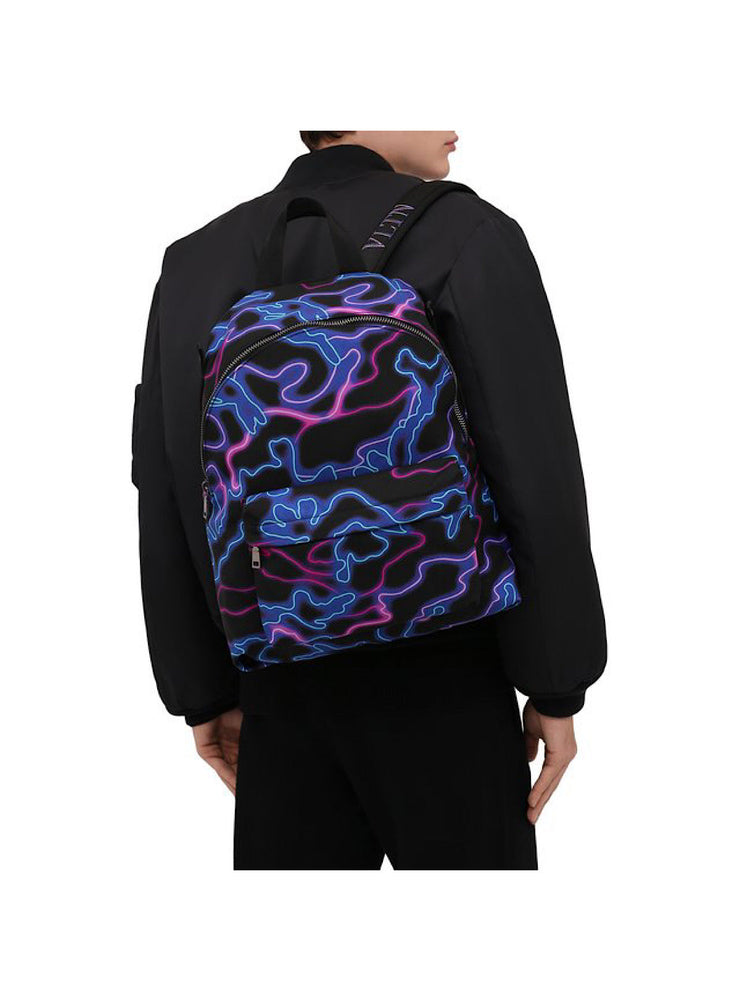 Valentino - Neon Camo Backpack - KQ0 - XY2B0A98