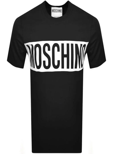 Moschino T-Shirt - Logo-Print - Black - AF004364