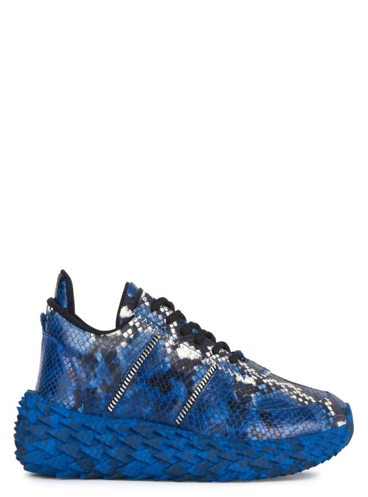 Giuseppe Zanotti Shoes - Urchin Snake Print - Blue - RM10008