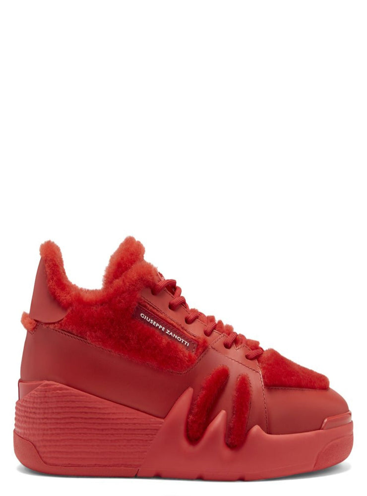 Giuseppe Zanotti Shoes - Talon Fur - Red - RU10010