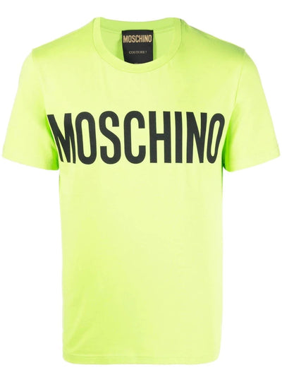 Moschino T-Shirt - Printed Logo - Lime Green - AF004350