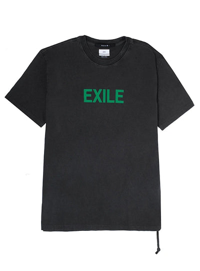 Ksubi T-Shirt - Exile Kash - Black Faded - 5000006072
