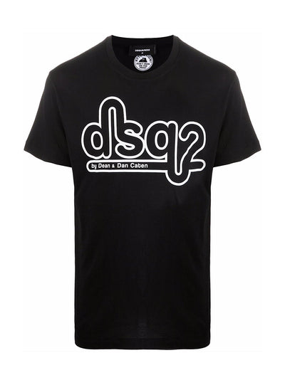 Dsquared2 T-Shirt - Logo - Black - S74GD0872