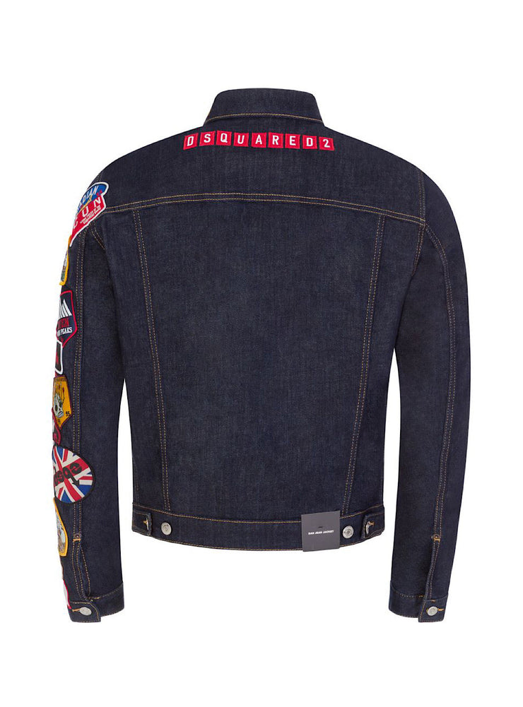 Dsquared2 Jacket - Patches - Dark Blue - S79AM0020