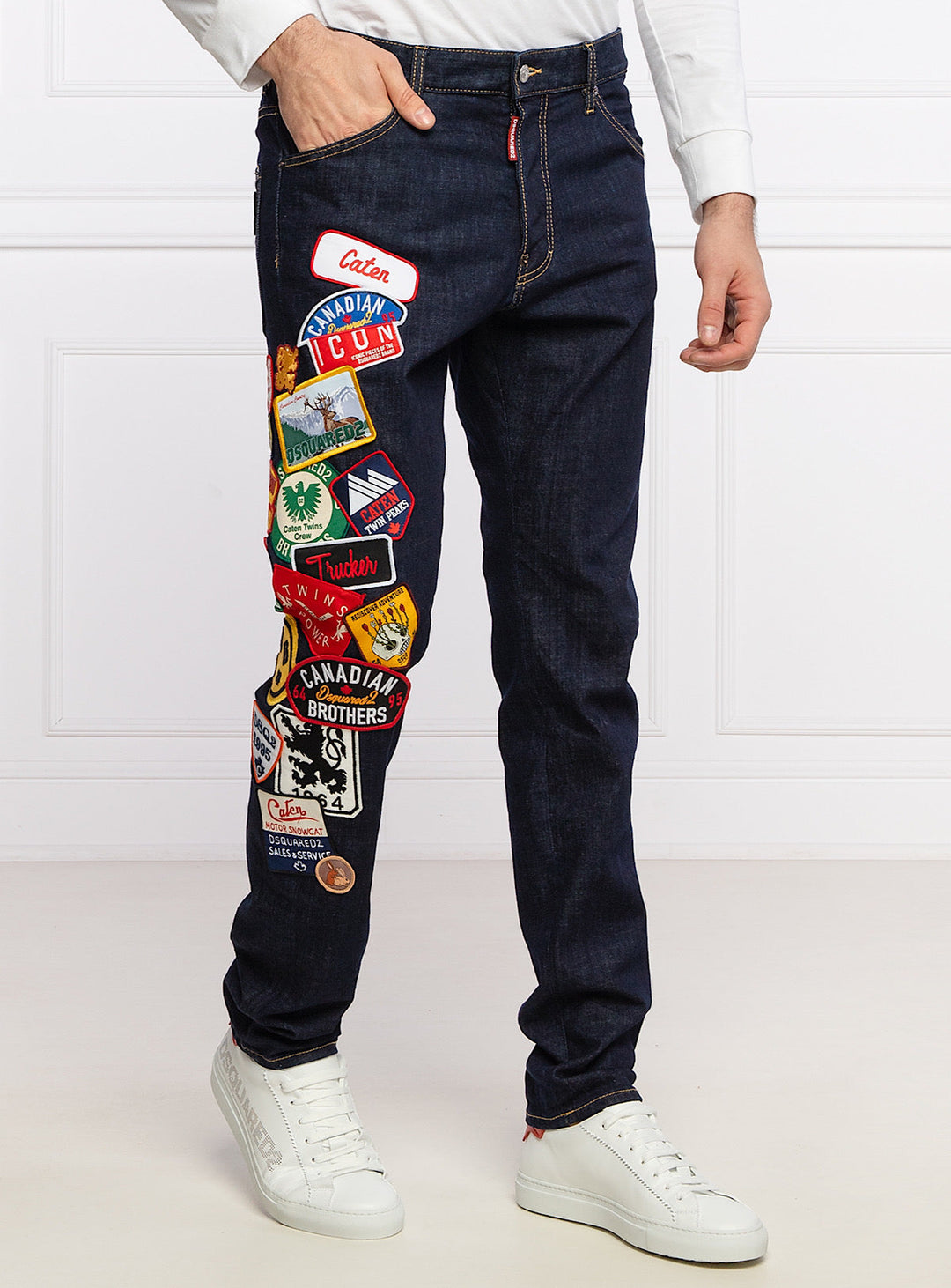 Dsquared2 Jeans - Patches - Dark Blue - S79LA0025 – Dabbous