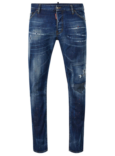 Dsquared2 Jeans - Paint And Patch  - Dark Blue - S71LB0895