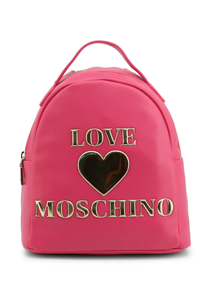 Moschino Bag - Mini Logo Backpack - Pink - JC4053PP1DLF0607