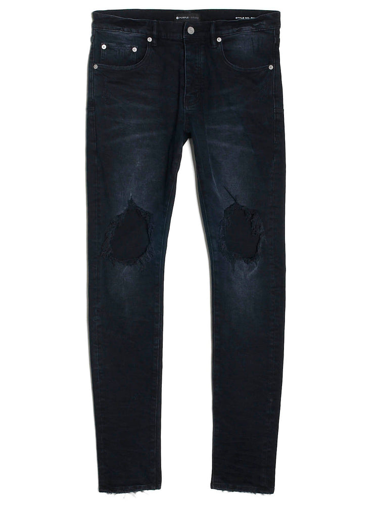 Purple-Brand Jeans - Black Wash Blowout - Black - P002 – Dabbous