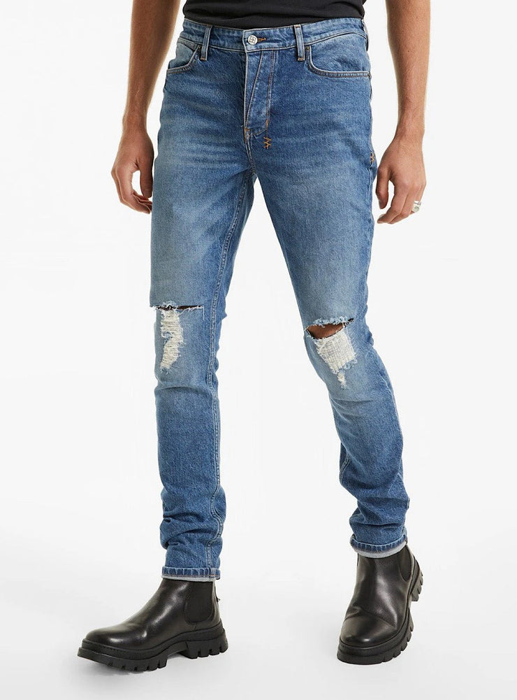 Ksubi Jeans - Van Winkle Blazed Trashed - Blue - 5000005538