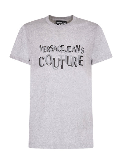 Versace T-Shirt - Logo - Grey - 71GAHT03