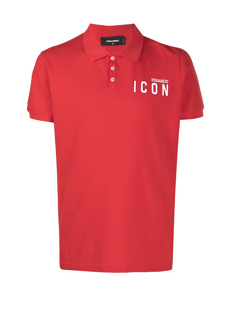 Dsquared2 T-Shirt - Icon Polo - Red - S79GL0001
