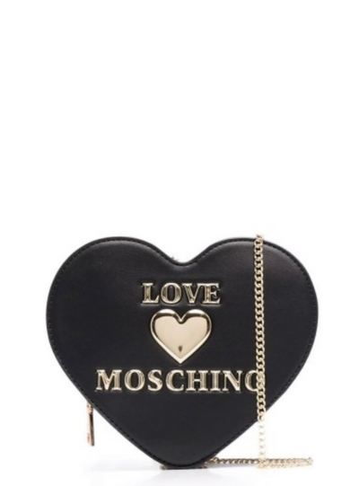 Moschino Bag - Heart-Shaped Mini - Black - JC4167PP1DLF0000