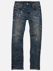Purple-Brand Jeans - Bootcut Mid Dirty Destroy - Indigo - P004-MIDD222