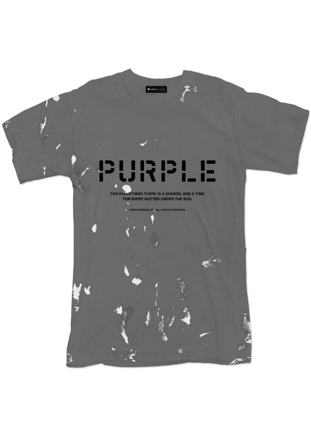 Purple-Brand T-Shirt - Jersey Birds - Charcoal - P104