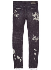 Purple-Brand Jeans - Big Bleach Blowout - Black - P002-BLBB222