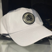 Versace Hat - Metal Logo - White - 71YAZK16