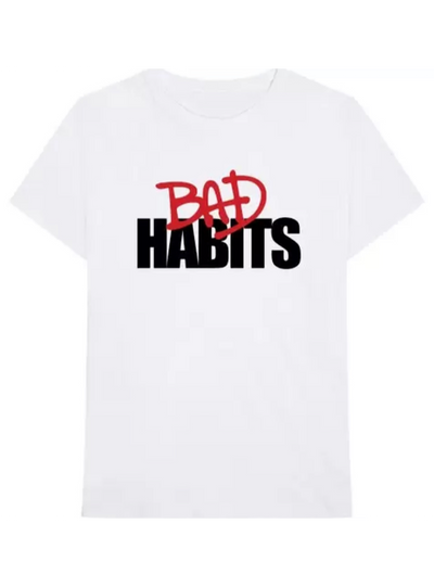 VLONE T-Shirt - Bad Habits - White
