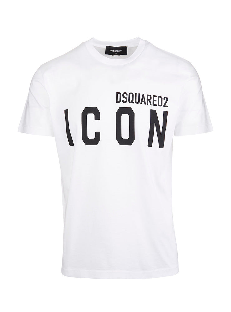 Dsquared2 T-Shirt - Icon Logo - White - S79GC0003