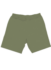 Purple-Brand Shorts - French Terry Military Monogram - Olive - P413-FMMS222
