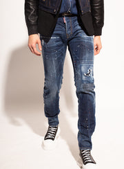 Dsquared2 Jeans - Paint And Patch  - Dark Blue - S71LB0895