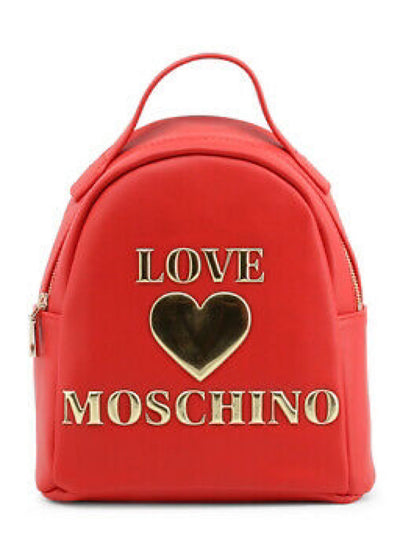 Moschino Bag - Mini Logo Backpack - Red - JC4053PP1DLF0110