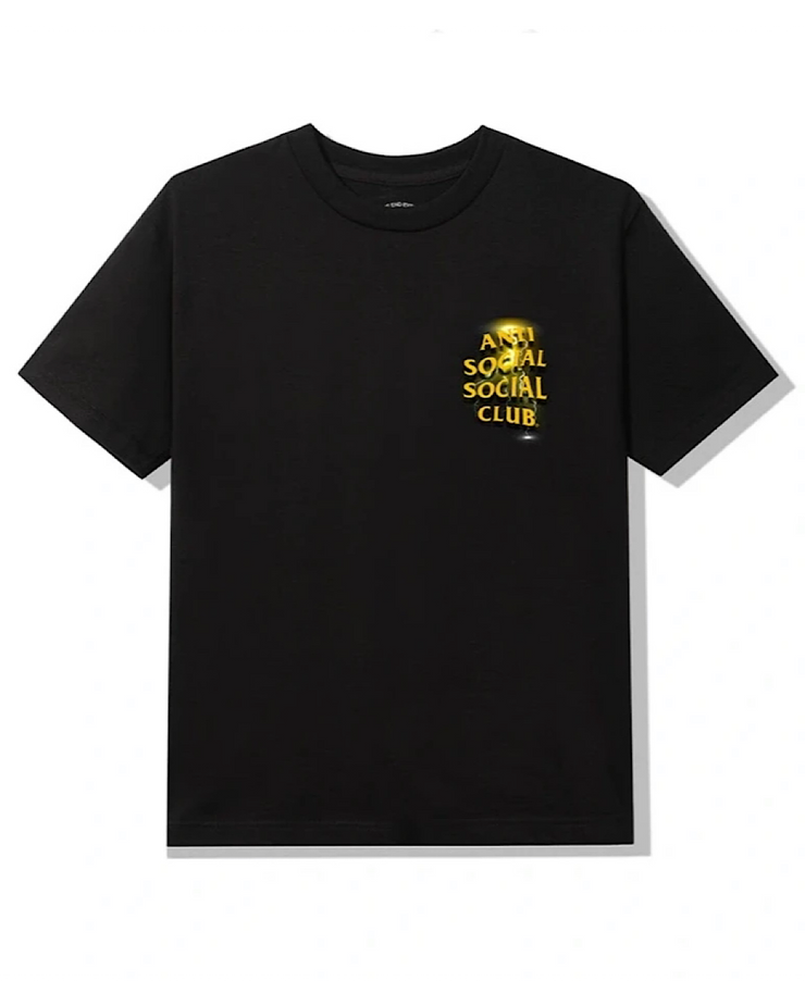 Anti Social Social Club T-Shirt - Lightning - Black