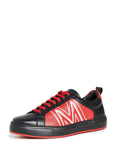 MCM Shoes - Coloblocked Low Top - Red