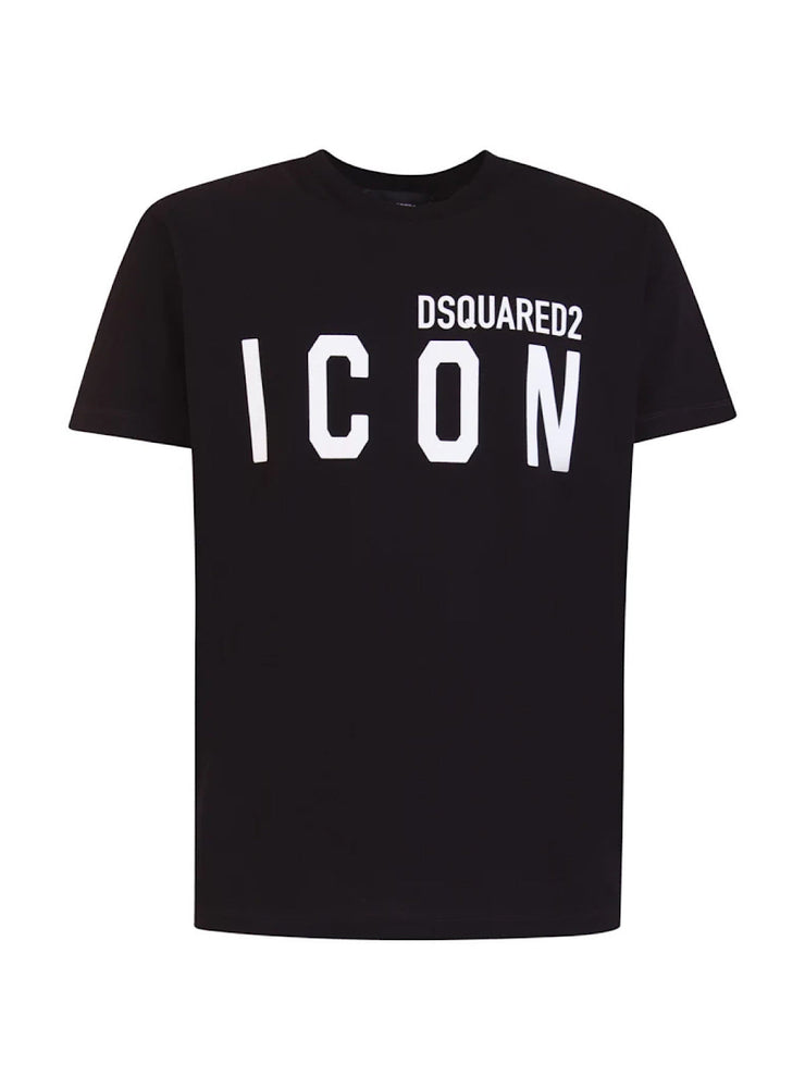 Dsquared2 T-Shirt - Icon Logo - Black - S79GC0003