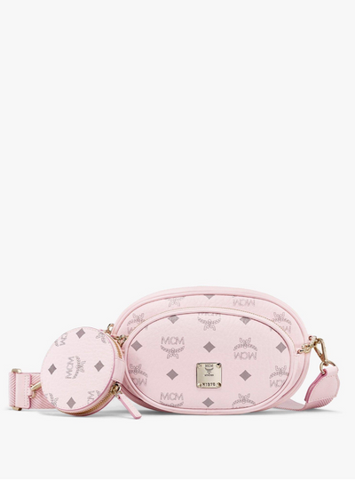 MCM Bag - Essential Multifunction Crossbody Pouch - Pink - MWR BSSE01 CO001