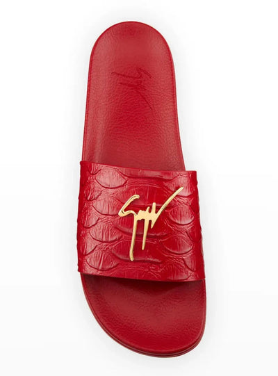 Giuseppe Zanotti Slides - Newburel - Red - RM90068